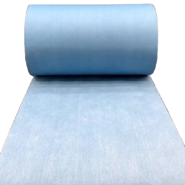 Degradable pp wood pulp spunlace non-woven fabric for wet wipes