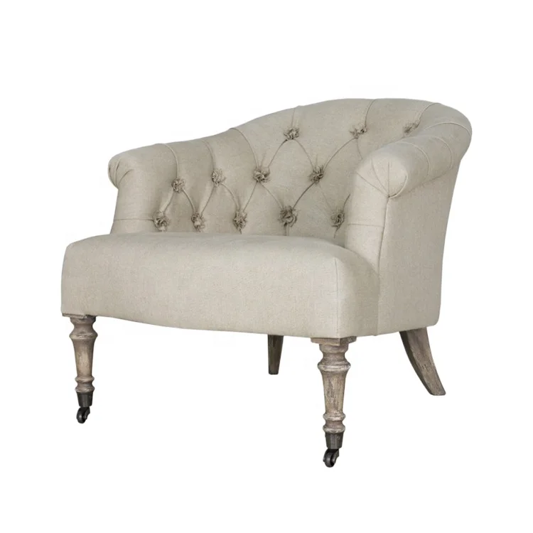 Public Company Shayne Luxury High-end Customize Furniture Relax Salon Wood Accent Chair