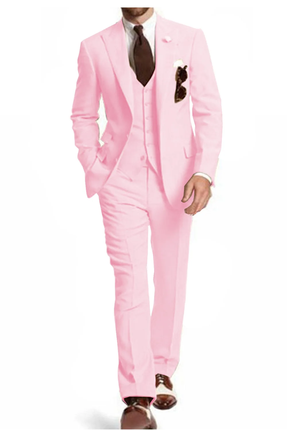 Business Men Suits 2 Pieces Groom Tuxedos Green Flat Collar Wedding Suits Clothing Black Casual Pants Red Viscose Blue Set OEM