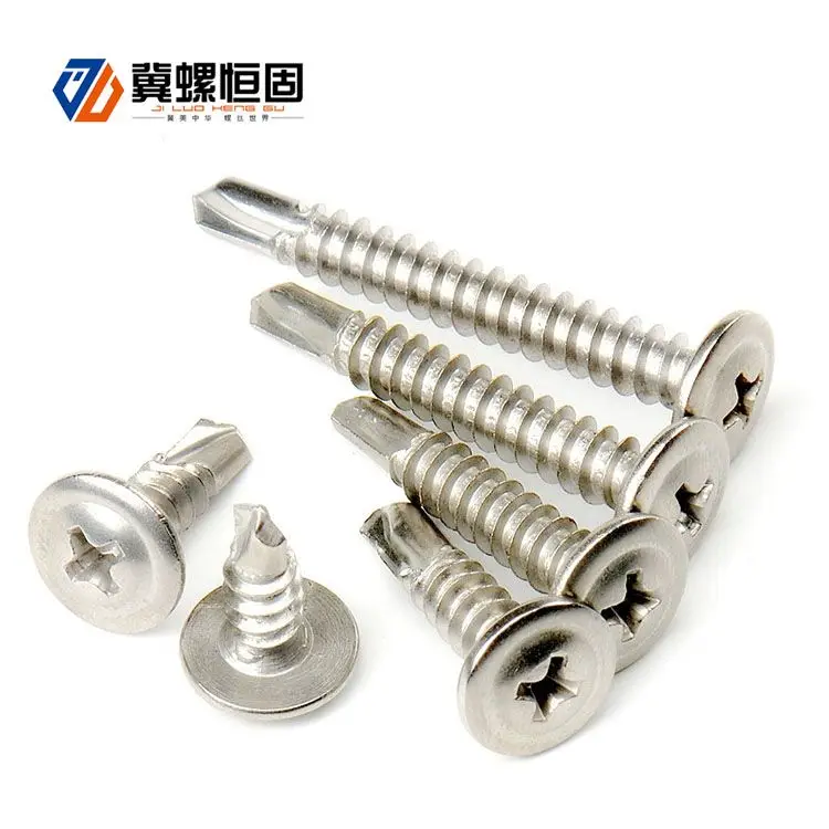 High quality Flat head drill tail wire screw China supplier