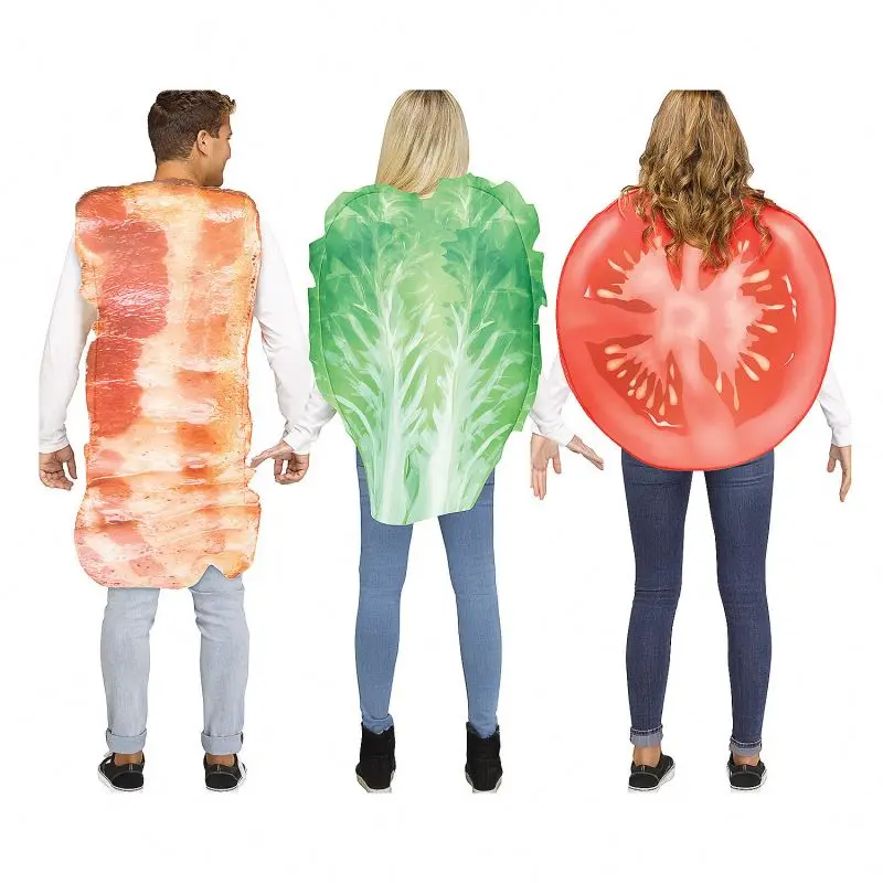 Multiple Types Funny Vegetables Costumes Vegetable Funny Food Costumes Adult One Size Halloween Clothes