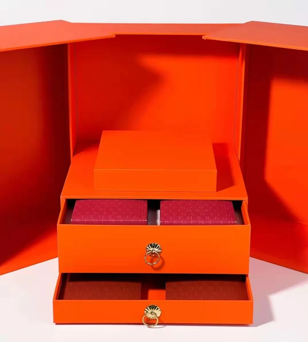 Jewelry Display Gift Box Jewelry Organizer Rings Display Case Necklace Drawers Jewelry Storage Box