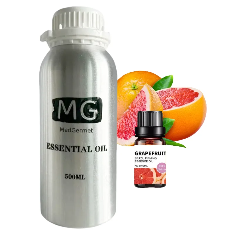 Wholesale Rose Essential Oil 500ml Aluminum Can Packaging Candle Soap Reed Diffuser Humidifier