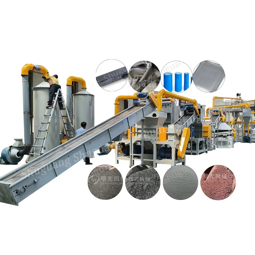 Automatic Vehicle Lead Acid Battery Cutter Separator Machine For Lead Recycling