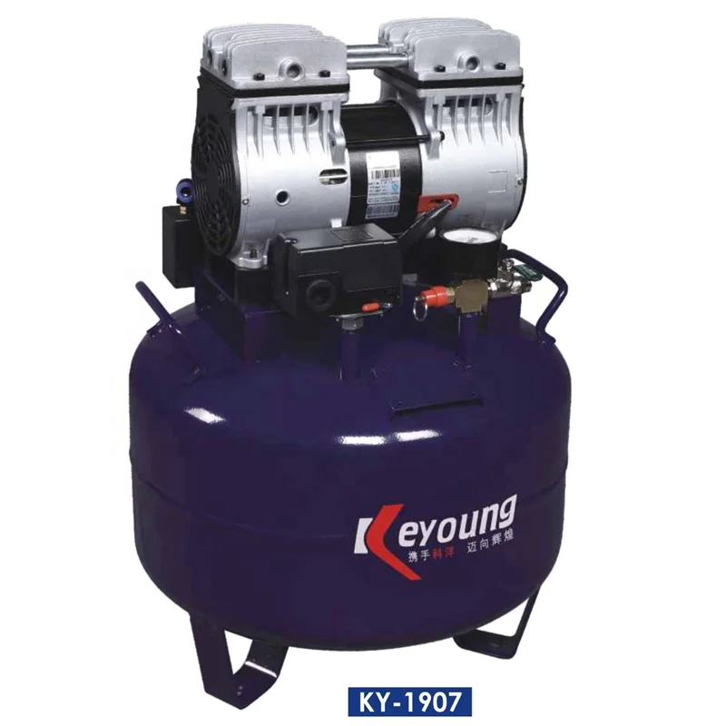 Noiseless Silent Oil Free Medical Air Compressor 545W 840w Dental Air Compressor