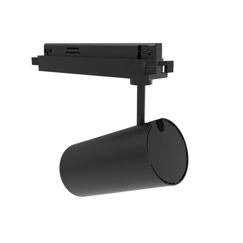 Commercial track rail lighting system 20w 30w focus spot light Dimmable adjustable Indoor Aluminum ceiling cob led track light