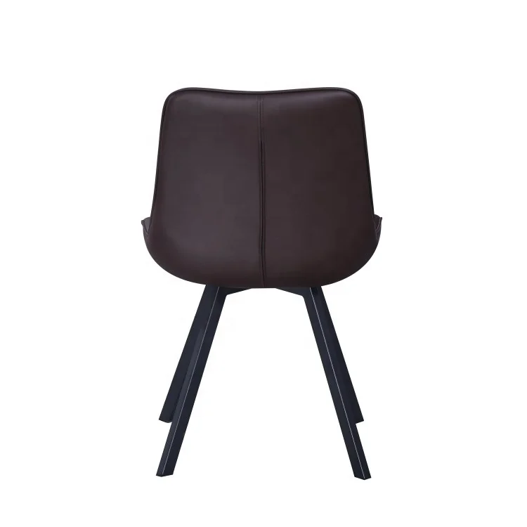 Dropshipping Agent Home Furniture Custom Dining  Restaurant leather Dining Chair Fabric Dine Chair Metal Leg Dining Chairs