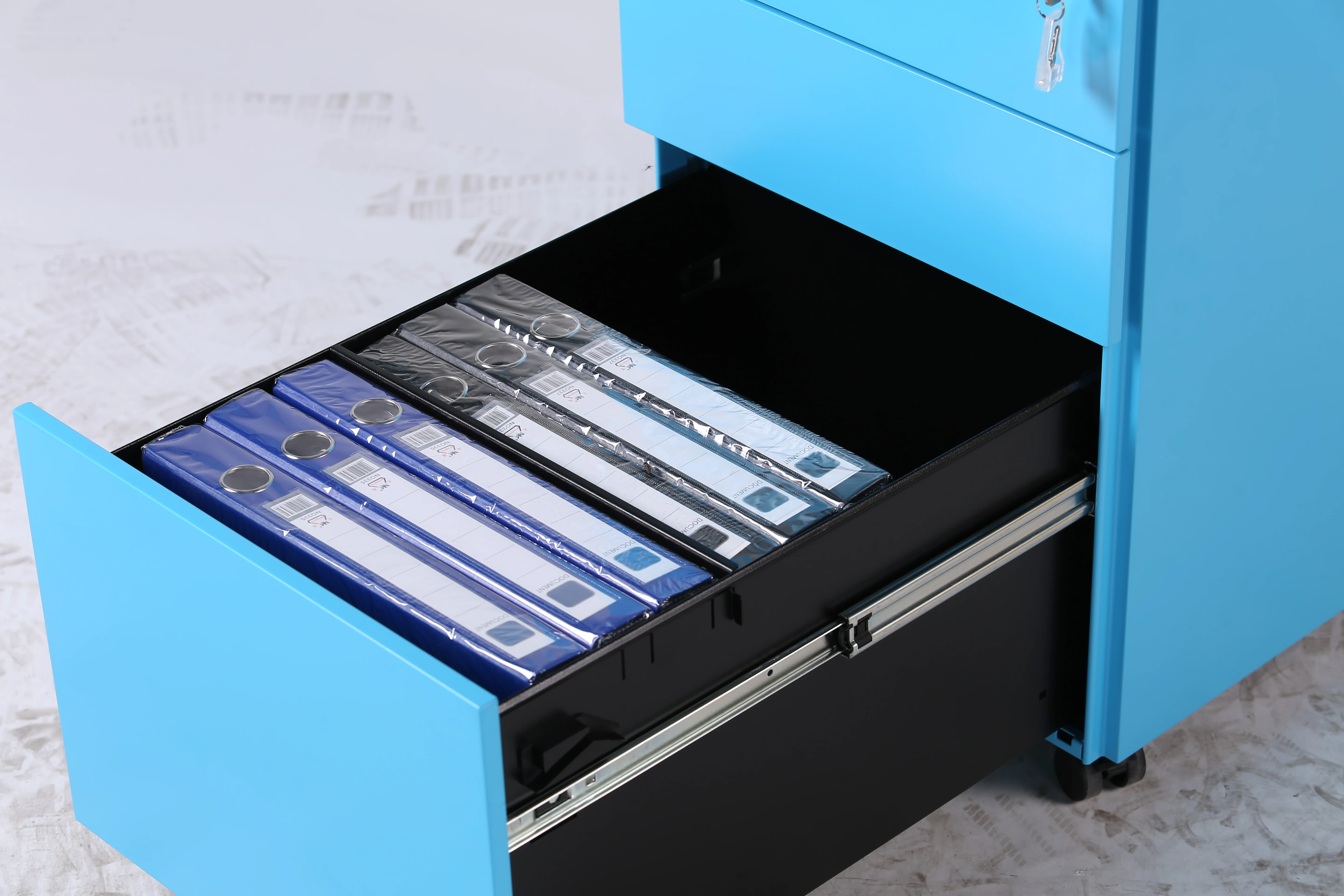 LCN Contemporary Metal and Plastic Office Drawer Wholesale for Home Kitchen Bedroom Living Room Outdoor School Usage