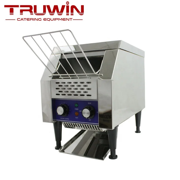  Bread Commercial Electric Conveyor Toaster with belt used in hotel/Restaurant