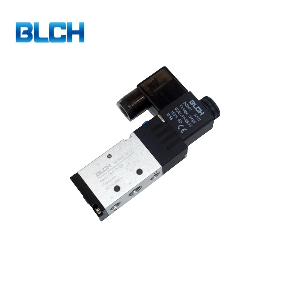 5/2 way alloy material 4V210 - 1/8  AC24V pneumatic solenoid valve