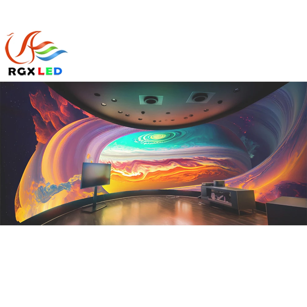 3D flexible full-color LED display can be customized