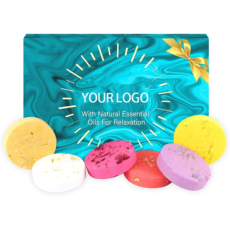 OEM Wholesale Private Label Custom Packaging Organic Essential Oil Natural Aromatherapy Shower Steamers