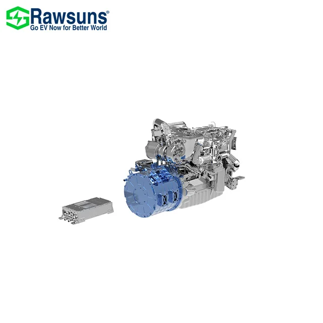Rawsuns NEW 21KW 500A flywheel SAE 3 electric motor generator electricity generation for hybrid energy system