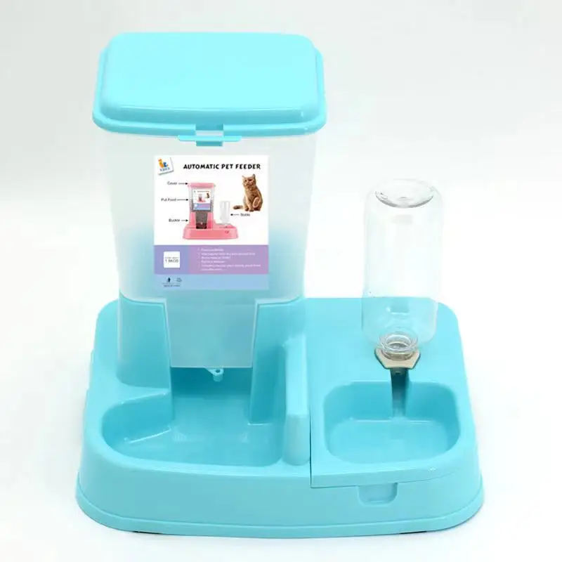 
Pet Self-dispensing Gravity Automatic Waterer Dog Bowl Cat Pot Water Feeding 