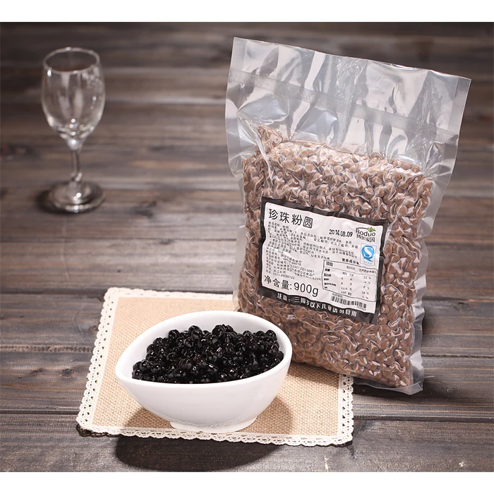 Ингредиенты для молочного чая с жемчужными пузырями Tapioca