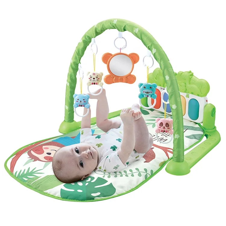 Multifunctional Infant Musical play mat toy multi-function baby piano gym mat