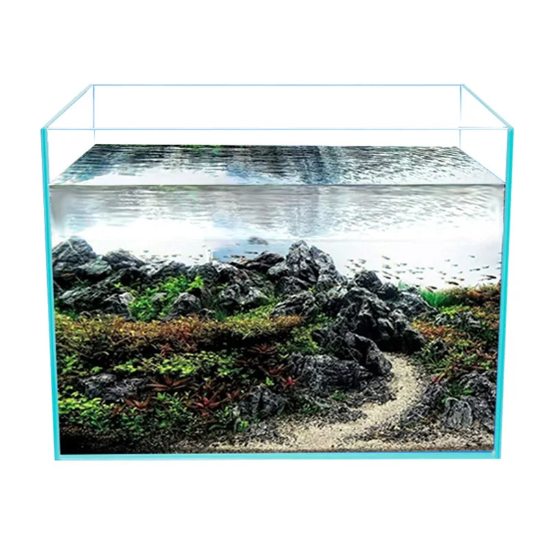 aquariums glass aquapro aquarium oem fish tanks Ultra white tank AQUAPRO Ultra clear Tank Support customized Logo