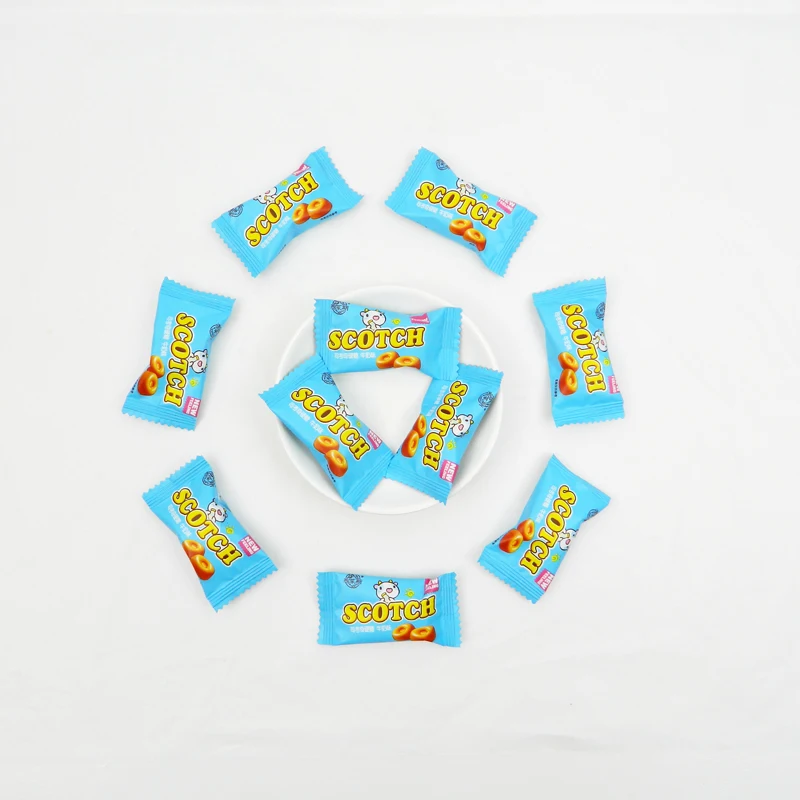 Milk Flavor Scochi Hard Candy Factory Wholesale 2.5kg/carton Delicious Nice Taste Food for Home Parties