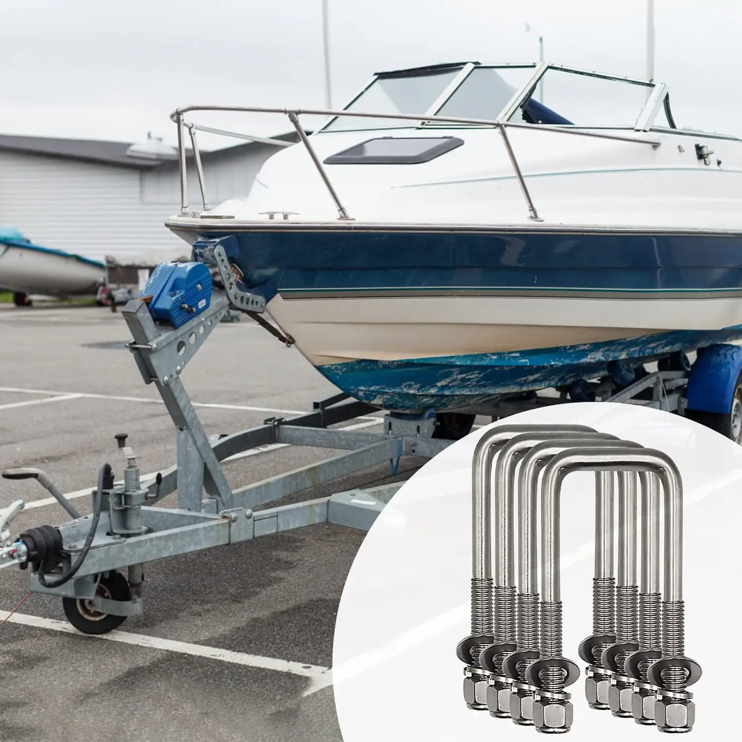 HCH Factory directly sells high-quality carbon steel stainless steel L bolt wedge anchor bolt U bolt