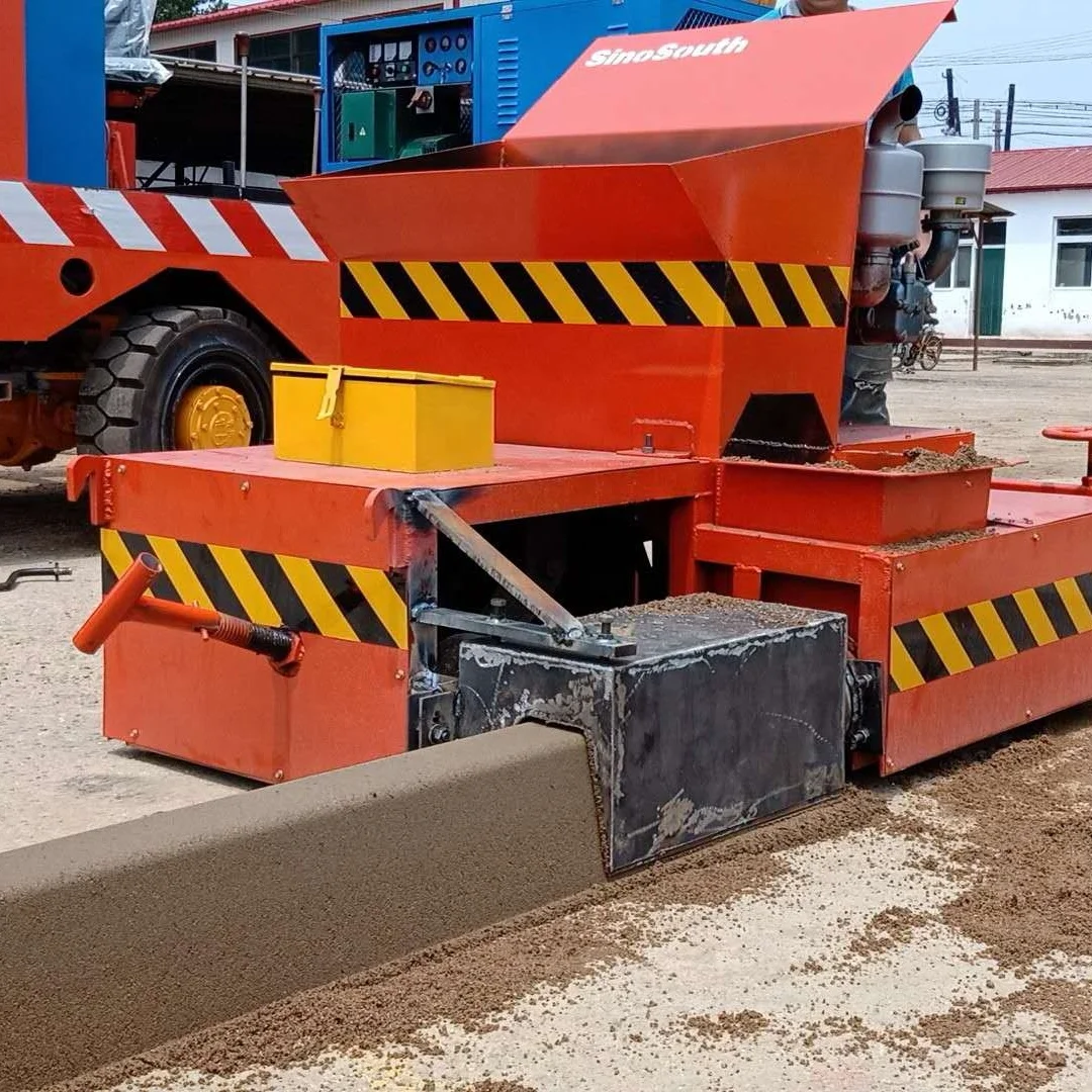Landscape Concrete Curb Making Machine Road Slipform Paver Construction Machinery