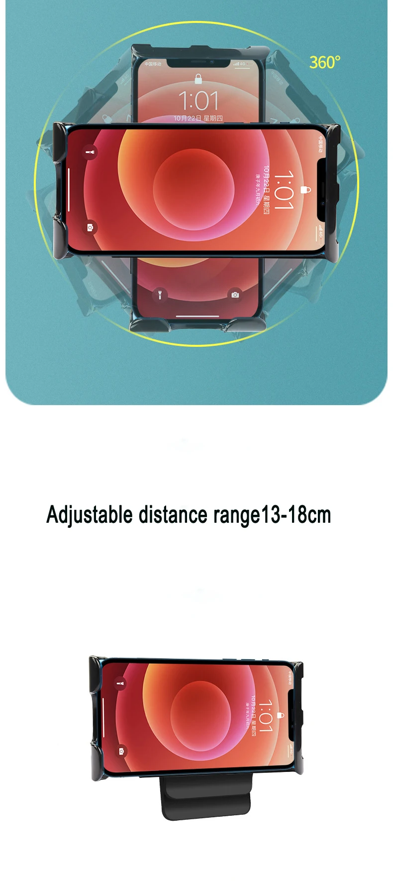 Car Rear Pillow Phone Holder For IPad Tablet 4-11/12.9 Inch Tablet Car Stand Seat Rear Headrest Mounting Bracket