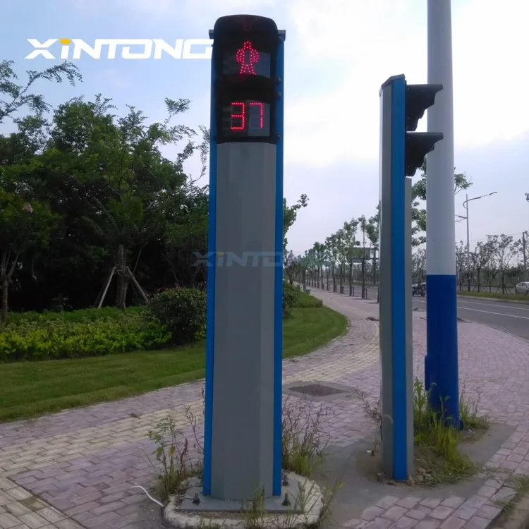XINTONG все в одном, динамический пешеходный светодиодный светофор, добавка