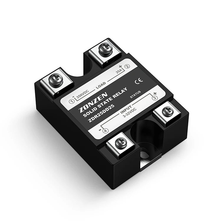 ZDR-60DD12 60A постоянного тока в переменный ток SSR-60DD нормально закрытый твердотельные реле