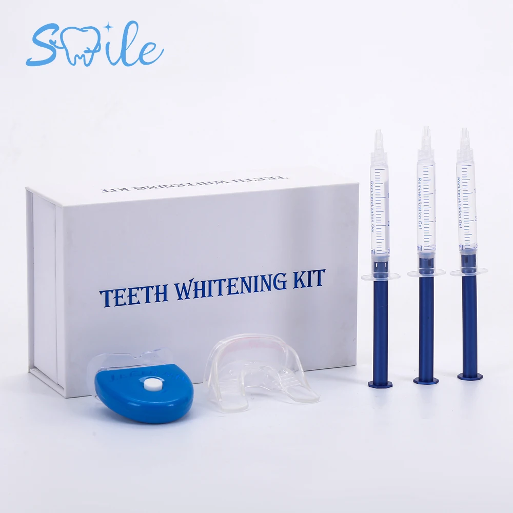 Best Selling HP CP Non Peroxide Whitening Gel Pen LED Light Teeth Whitening Home Kit For Home Use