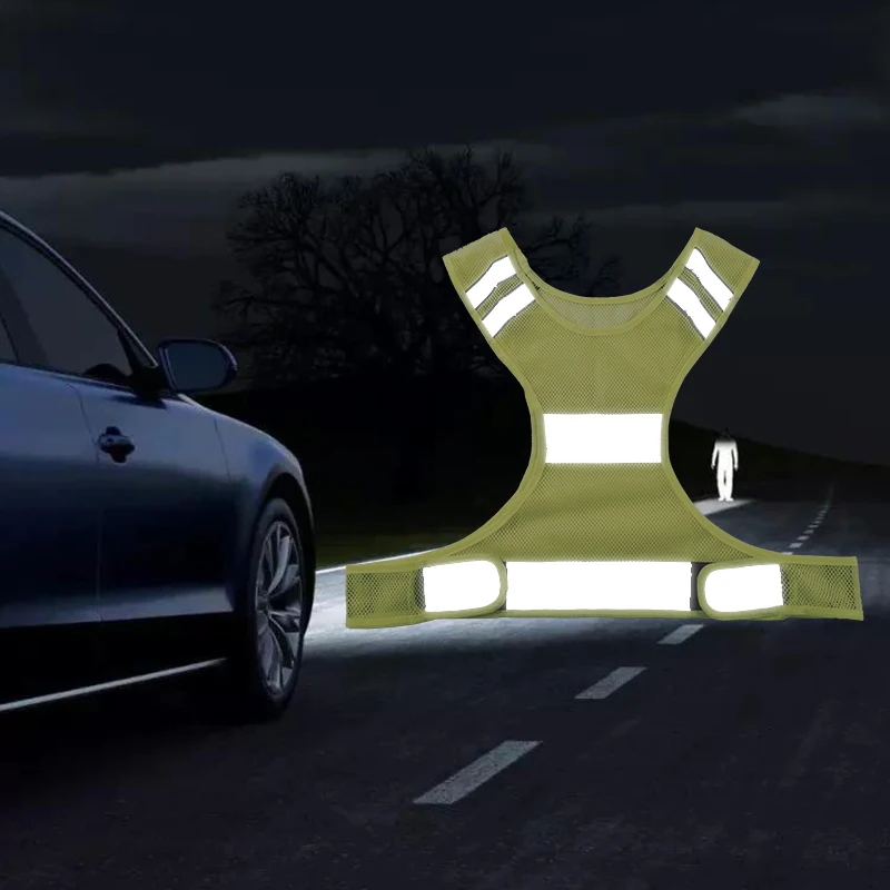 LX защитный жилет рюкзак светоотражающий беговой Hi Vis Светоотражающий