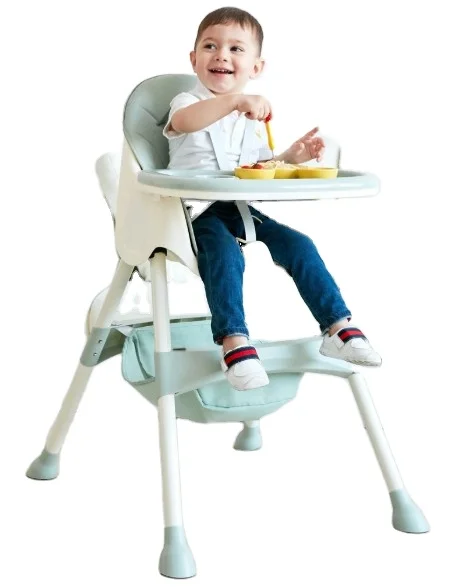 Полипропиленовый детский обеденный стул, детское регулируемое портативное сиденье, многофункциональное детское обеденное настольное кресло