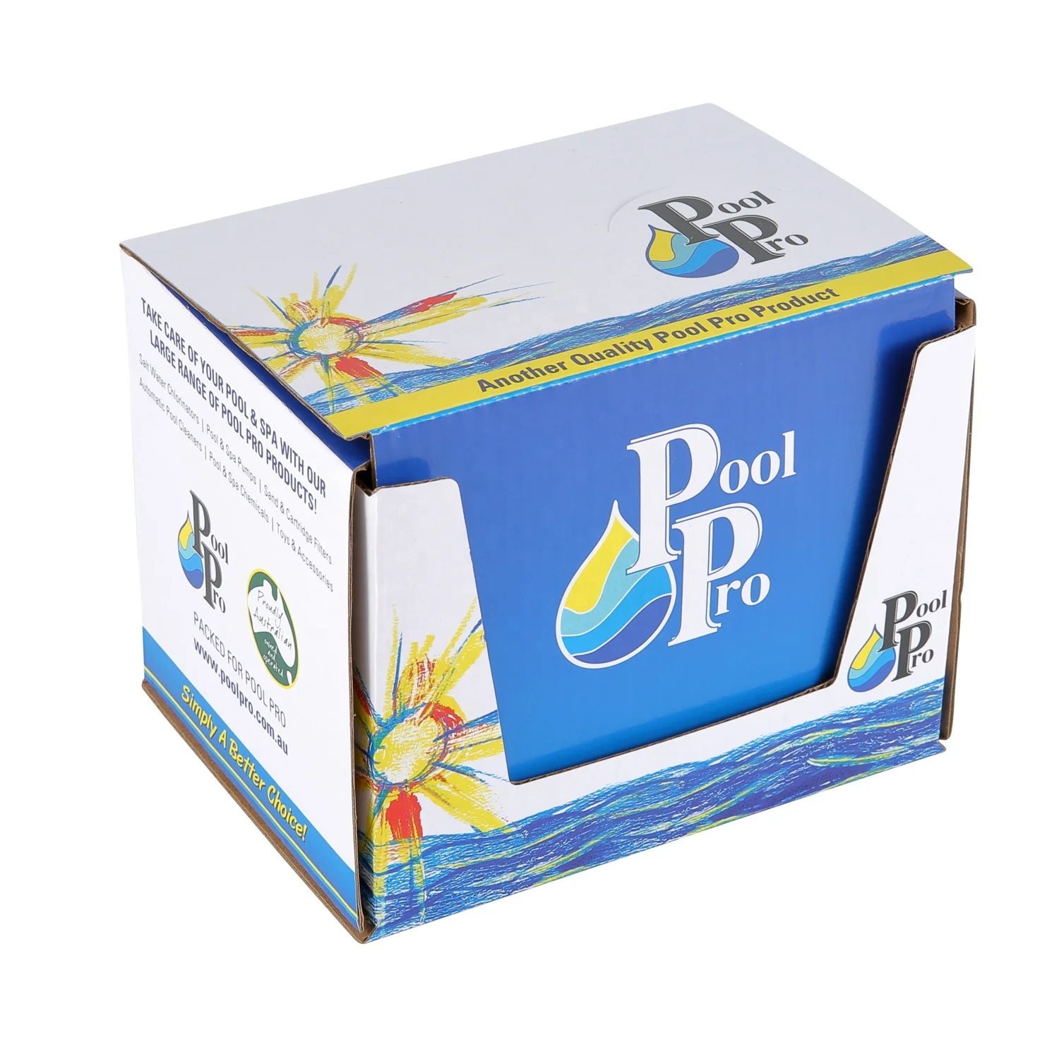 Custom Logo Private Brand Product Display Box Recyclable Cardboard Package High Quality Display Box for Retail Store