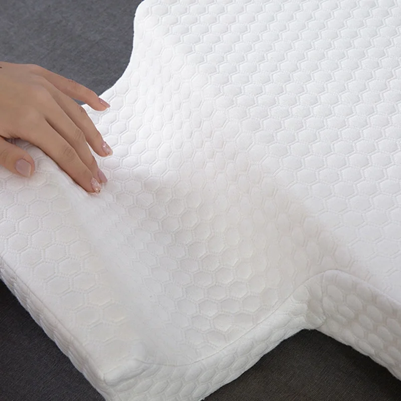 JYM Custom High Quality Double Line Soft Sleeping Memory Couple Bed Pillows