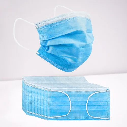 Hospital Antibacterial Blue Packaging Can Be Customized For Medical mask