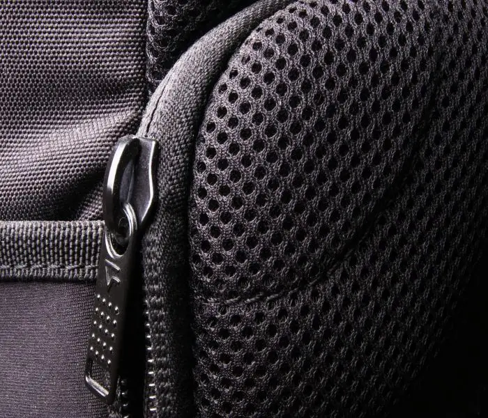 Custom 100% Polyester Warp Knitted Sandwich 3d Air Mesh Foam Fabric for Sports Bag Shoes Black