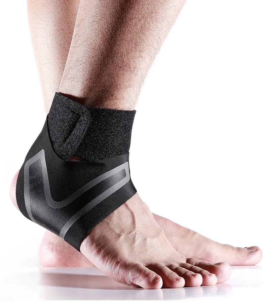 1 PC Fitness Sports Ankle Brace Gym Elastic Ankle Support Gear Foot Weights Wraps Protector Legs Power Weightlift Ankle Bandage