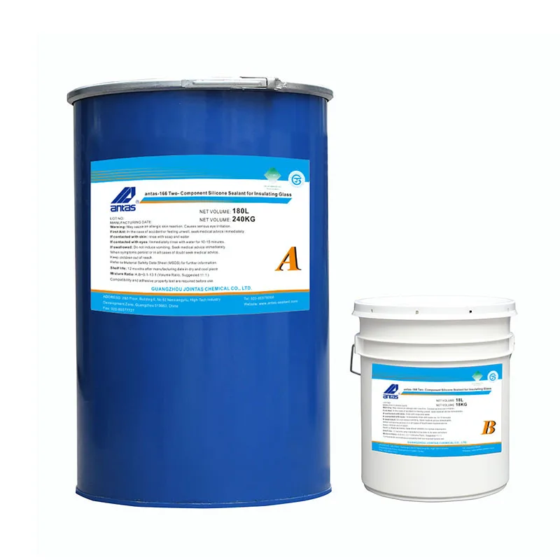 
Construction Structural Glazed Secondary Sealing Two-Component Structural Silicone Sealant for Insulating Glass 
