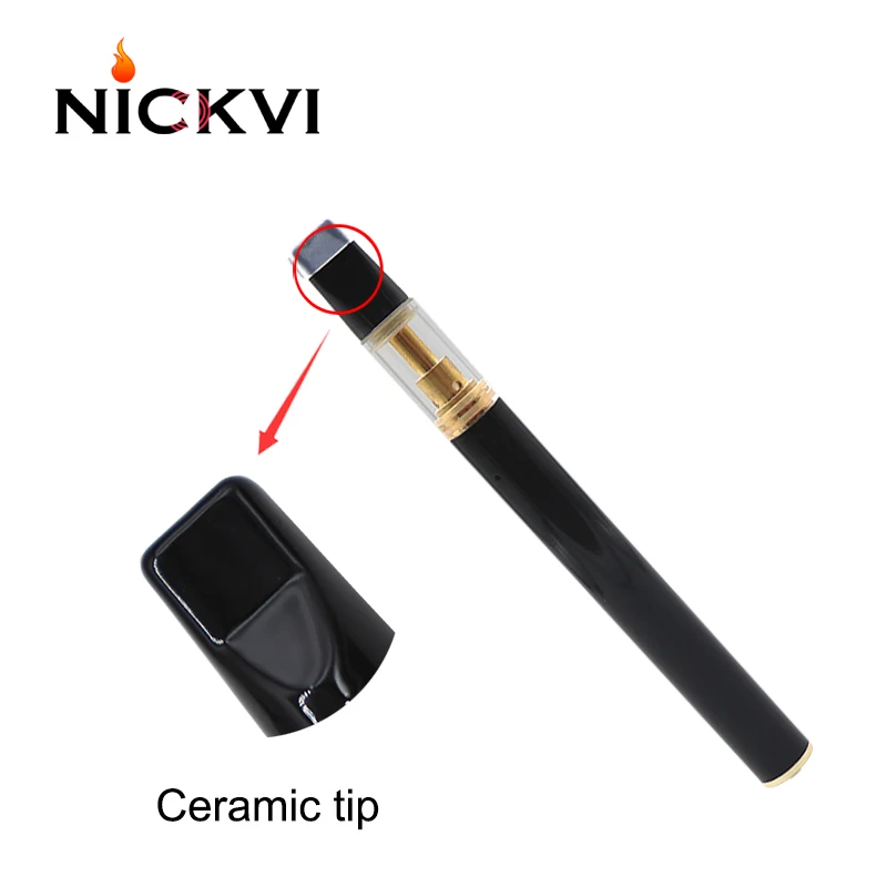 Высокое качество одноразовые пустые wicckless Vape ручка Пользовательский логотип Cbd масляный бак картридж керамическая катушка керамический