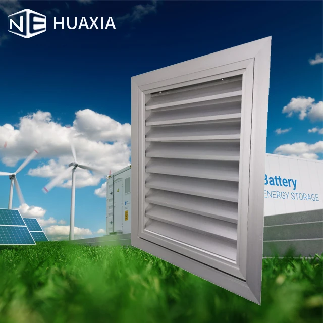 customized ventilation solutions aluminum alloy shutter air filter  vent cover for outdoor electronic equipment enclosures