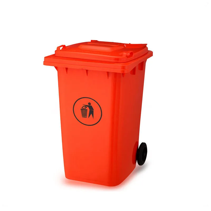 Outdoor Trash Bin Outdoor Plastic Storage Medical Garbage Bin Heavy Duty