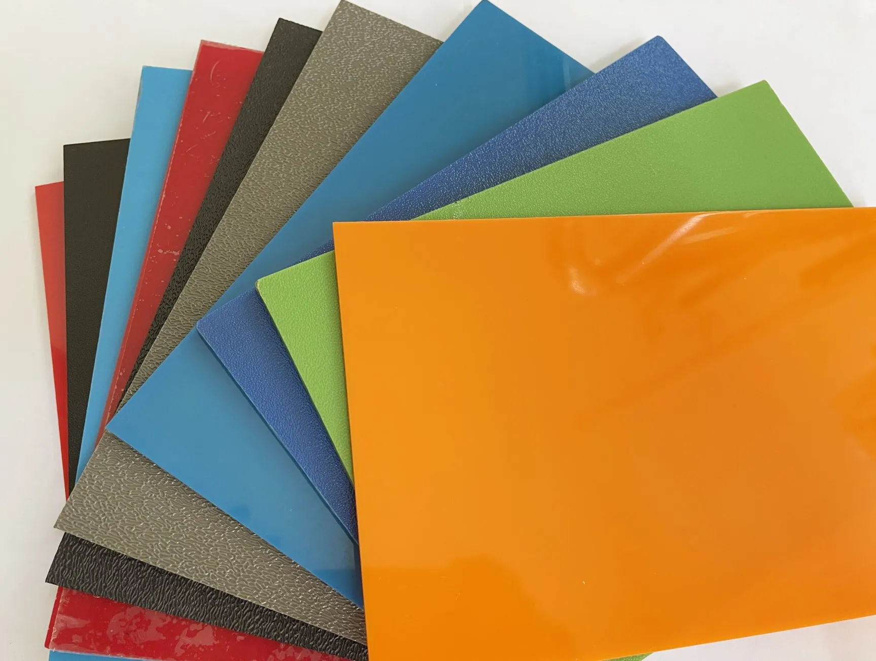 Different thickness colorful abs plastic sheet abs board
