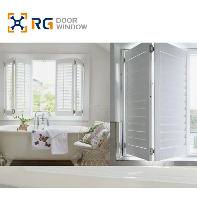 RG Custom Aluminum Louvers Manufactures Manual Building Ventilation Shutters Aluminum Louver Window Outdoor Indoor Shutters