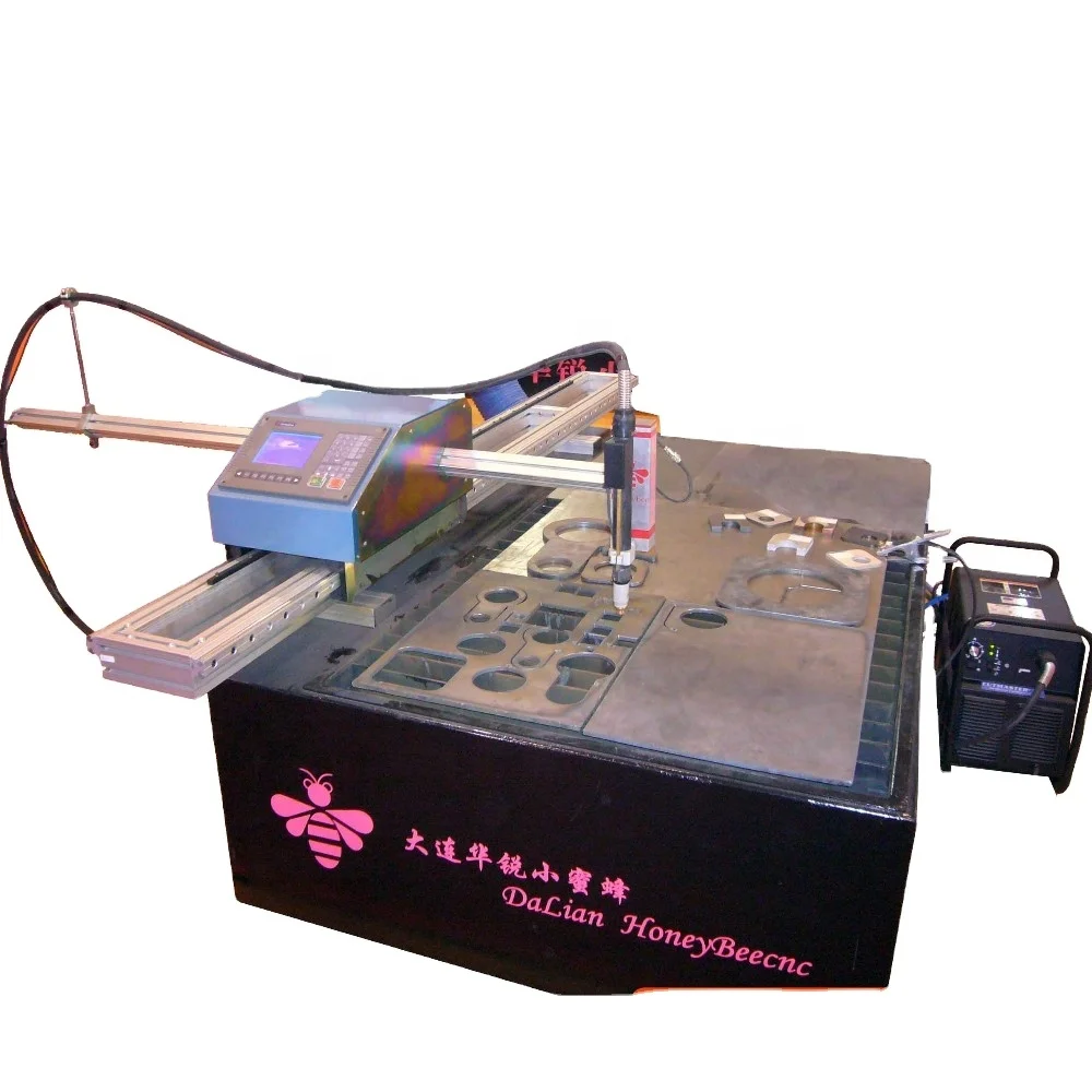 Китайский поставщик Honeybee CNC Oxy-топливный портативный плазменный станок для резки