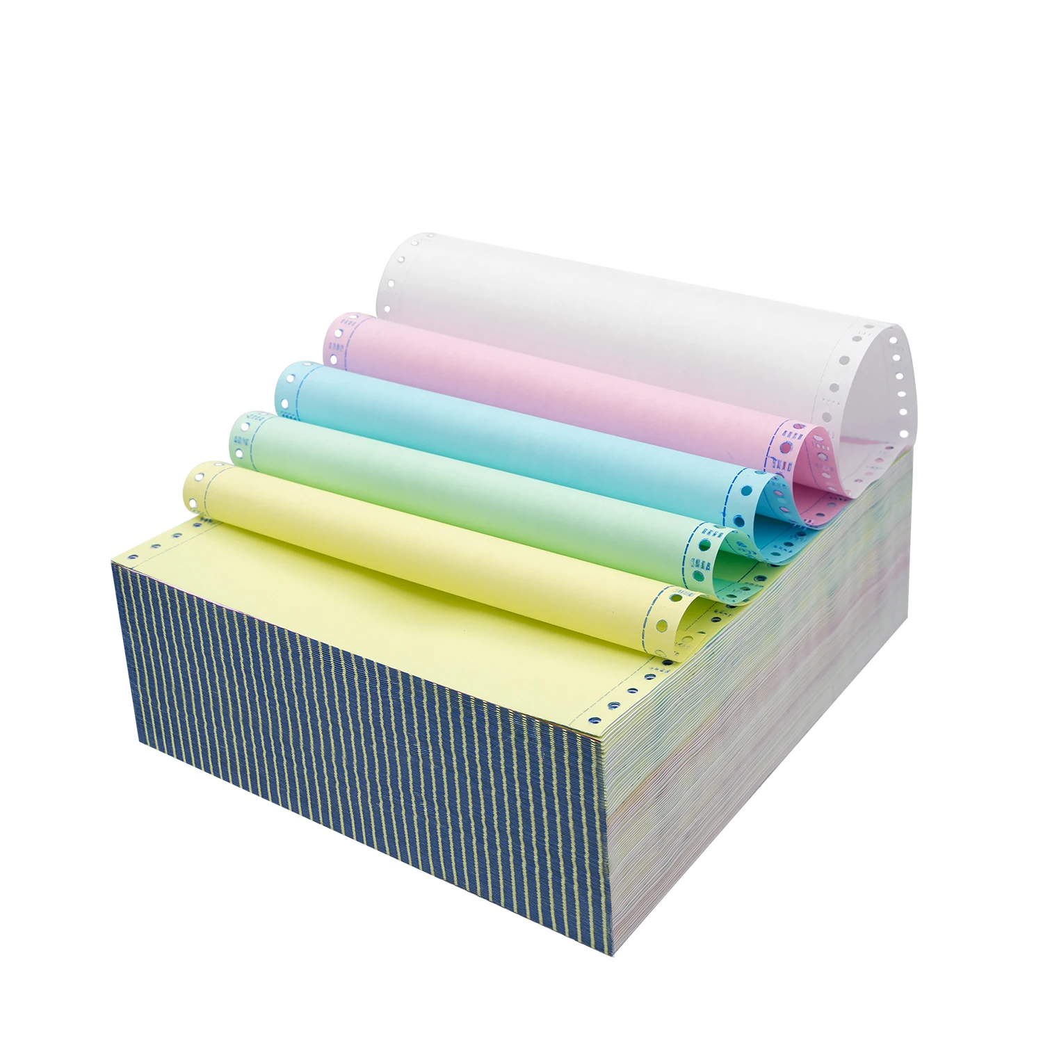 Invoice Copy Cb Cfb Cf Carbonized 9.5*11 inch Manufacturer Of Large Ncr Carbonised In Continuous Carbonless A4 Paper 500 Sheets