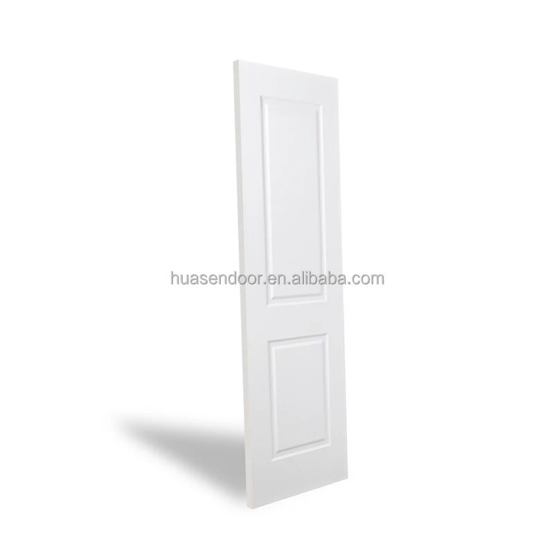 Modern interior wooden pvc film coated mdf door for indoor room