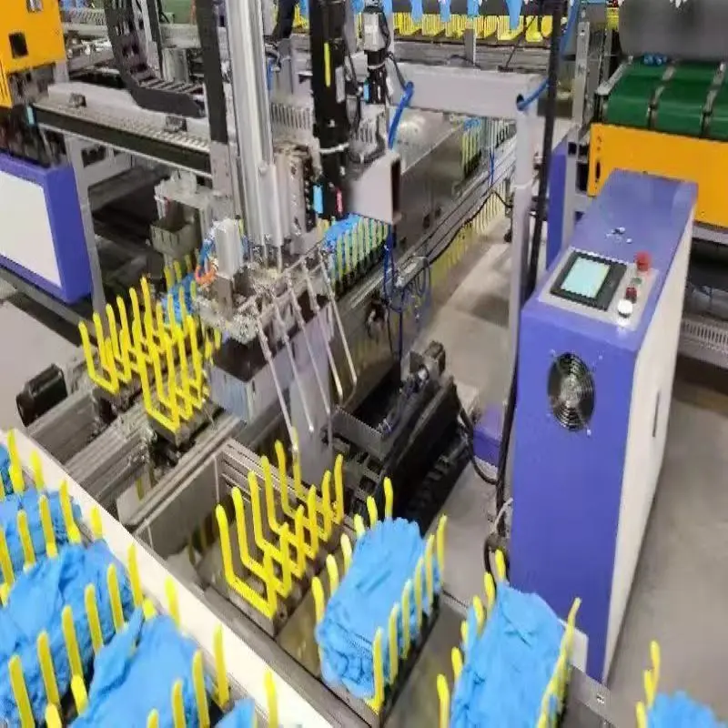 Disposable Examination Nitrile Gloves Medical Surgical Latex Gloves Making Machine Production Line