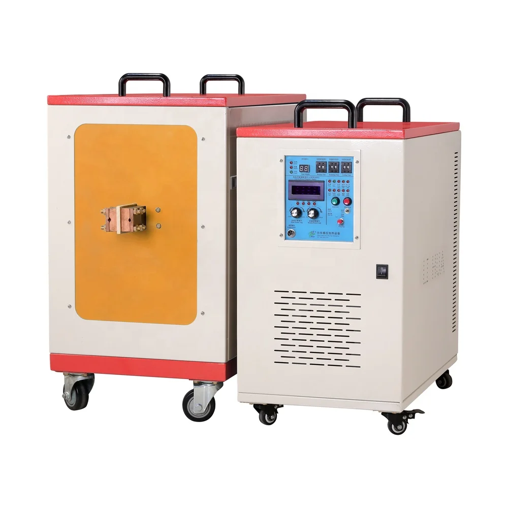 High frequency 80kw igbt based induction heater for metal heat treatment