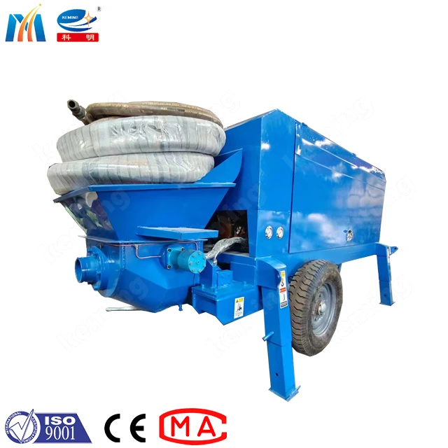 hydraulic control pumps S tube valve Concrete Conveying pumps Wet Shotcrete surface Pumping With Steel Pipes