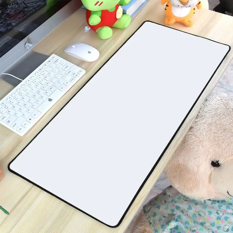Оптовая продажа большой размер XL XXL коврик из углеродного волокна белый игровой