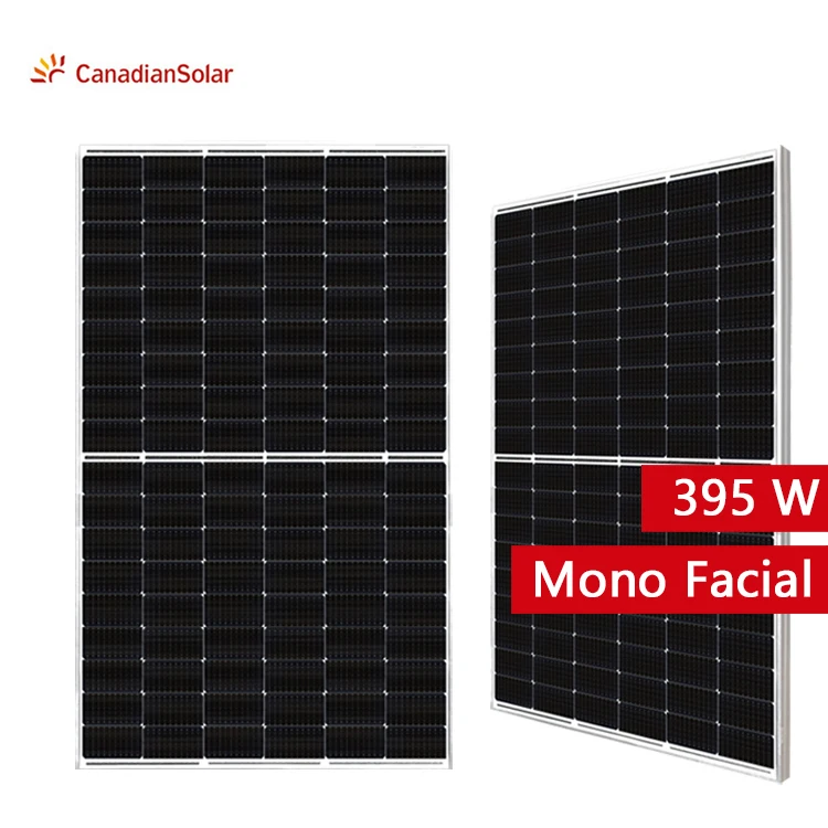 Canadian Solar High Quality 395w 400w 405w 410w 415w 420w More Power Mono-crystalline Solar Panel