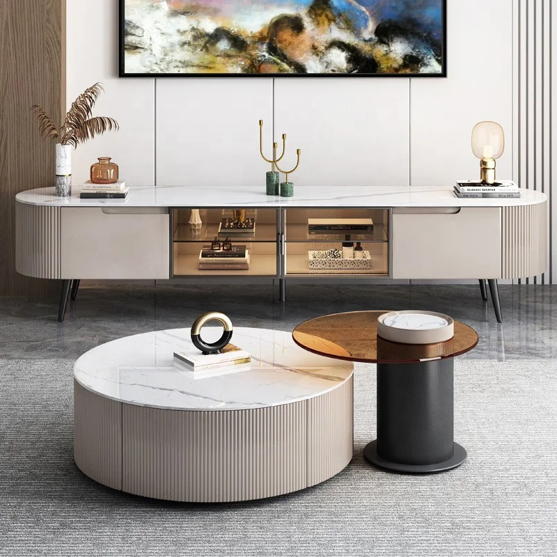 Luxury coffee tables tv stands cabinet living room marble coffee table living room furniture modern coffee table salon furniture
